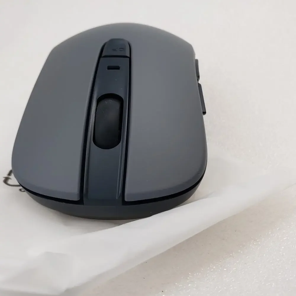Wegear WL300 Bluetooth Silent Wireless Mouse - Ergonomic Grey Optical Mouse